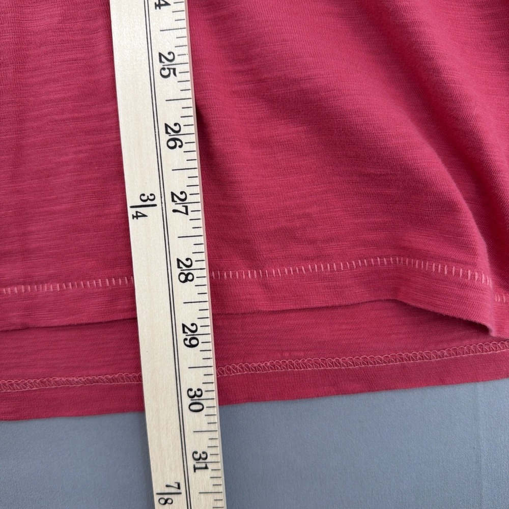 Tommy Bahama Mens Large Pocket Tee Red Slub Knit Casual Beach Shirt - Picture 5 of 10